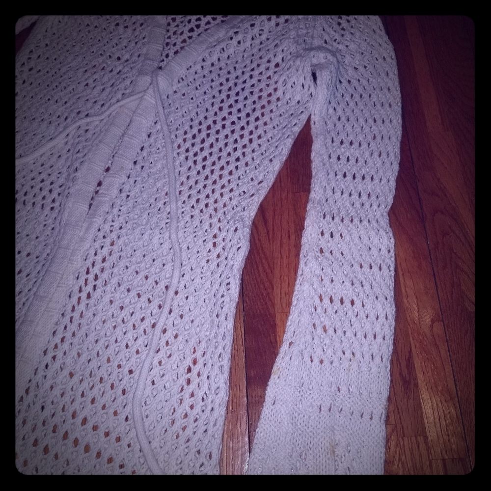 Crochet sweater long sleeve